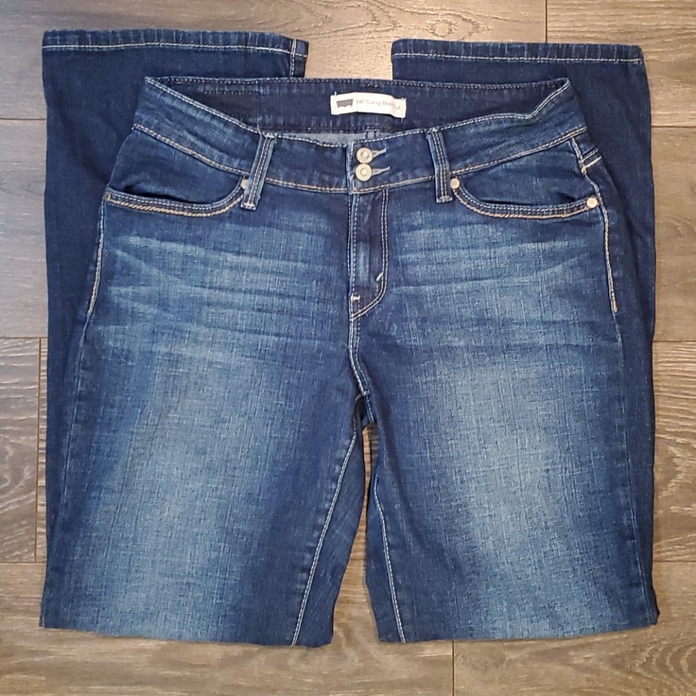 ❤LEVI'S 529 CURVY BOOTCUT JEANS, SIZE 1 2 (31)